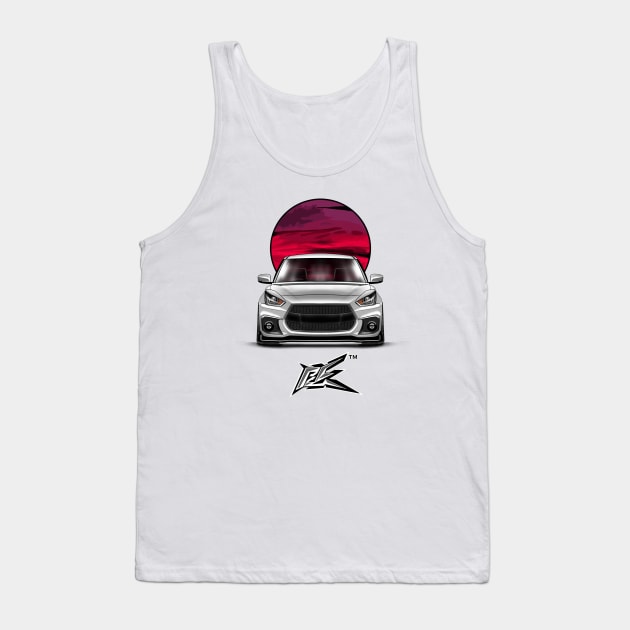 maruti suzuki swift white Tank Top by naquash